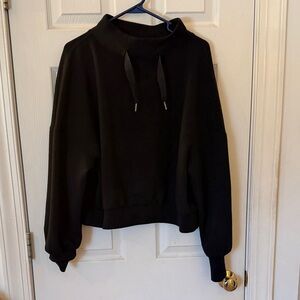 SPANX Black Cowl Neck Women's Sweater